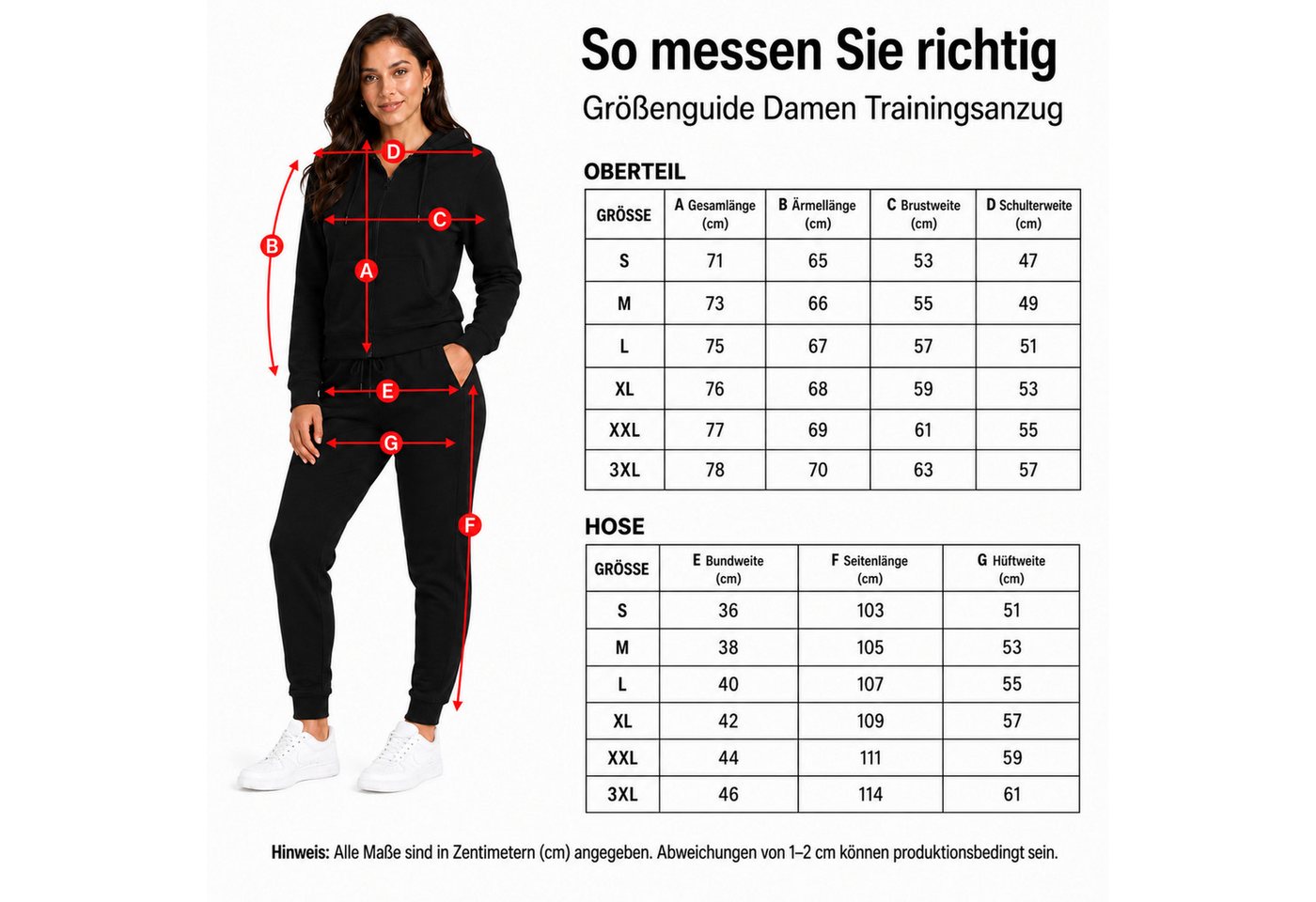 L.gonline Freizeitanzug Damen Jogginganzug einfarbig 100% Baumwolle 586 Türkis XXL (Kapuzenjacke mit Reißverschluss, Hose, 2-tlg), Fitness Freizeit Casual Bild 4
