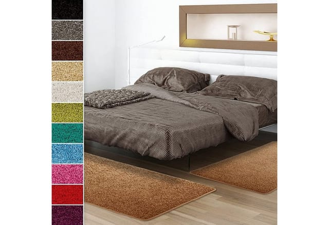 Bettumrandung Sphinx Beige 1 Läufer 67 x 240 cm + 2 Brücken je 67 x 140 cm