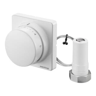 Uni fhu Thermostat 7-28 Grad c, Skala 0-5 mit Nullstellung, Fernverstellung 2m - Oventrop