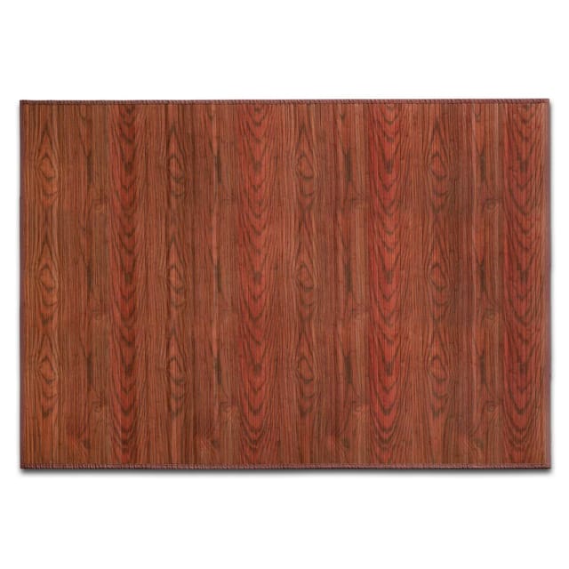 Casa Pura - Bambus-Teppich Magenta 70 x 200 cm Braun