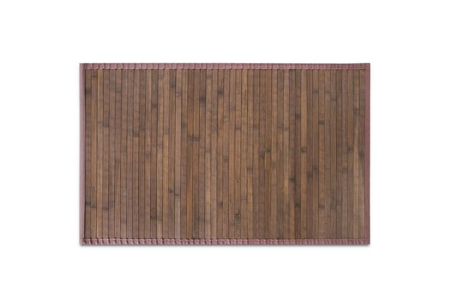 Bambus-Teppich Tibet 50 x 80 cm Braun