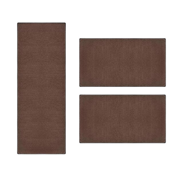 Bettumrandung Dynasty Schlamm 1 Läufer 80 x 300 cm + 2 Brücken 80 x 150 cm