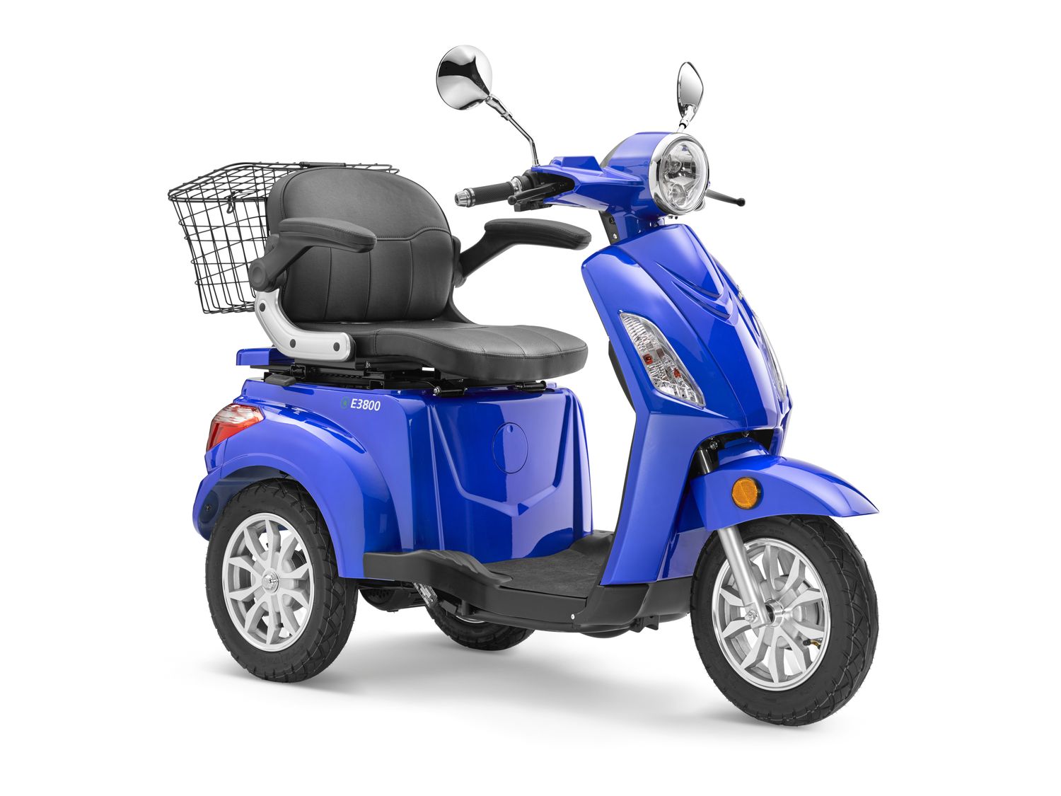 LUXXON Elektro Dreirad E3800 (Blau)