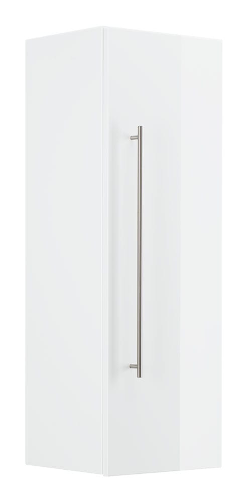 Hochschrank 100 cm weiss hochglanz
