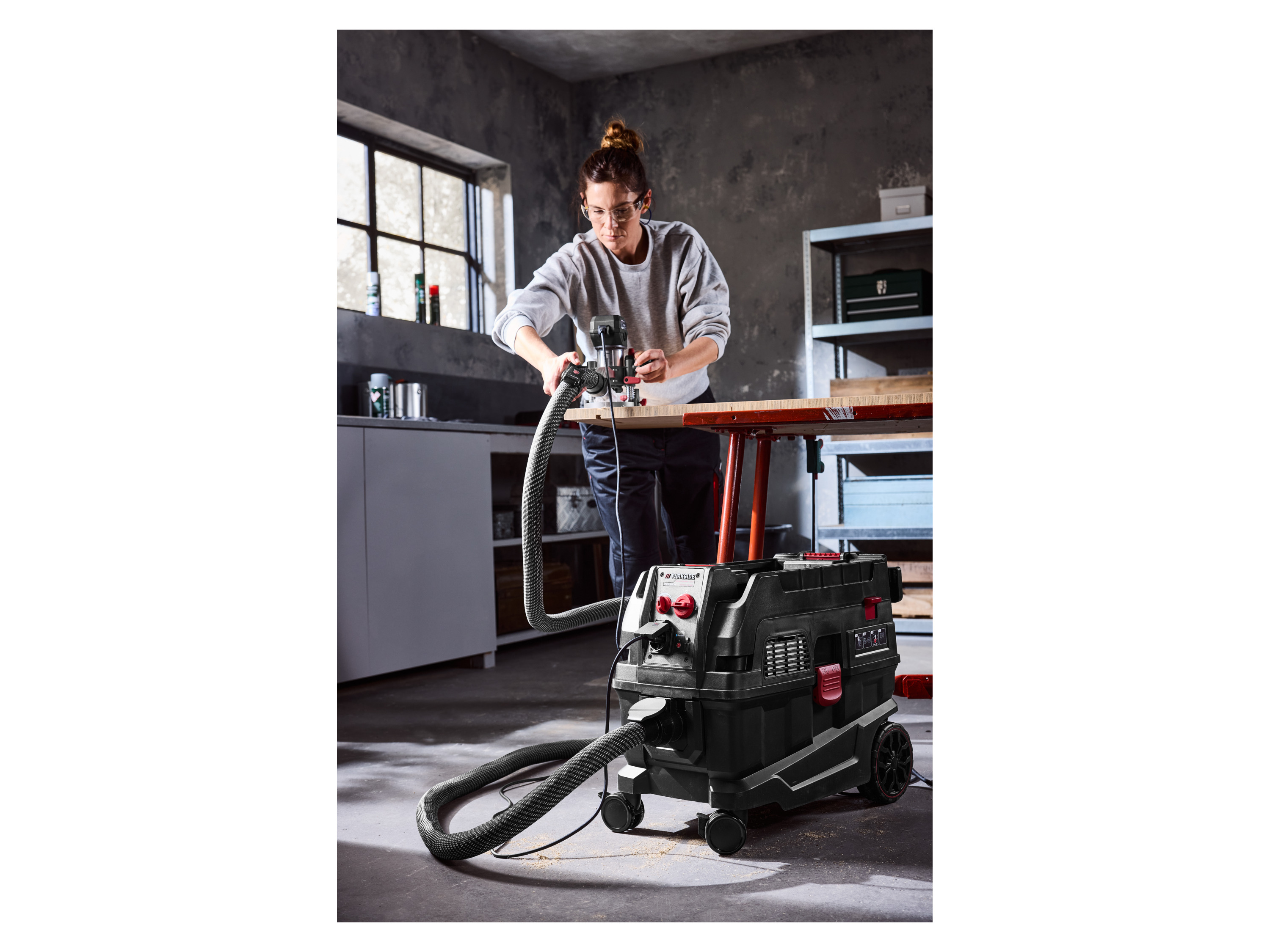 PARKSIDE PERFORMANCE® Werkstatt-Sauger »PPWD 30 B2«, mit Smart-App-Steuerung Bild 3
