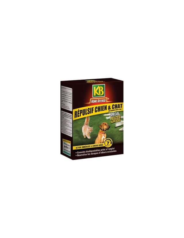 Abwehrmittel für Hunde und Katzen in Granulat 200 g – Kb Home Defense