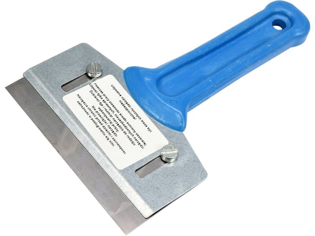 Tooltraders - Malerschaber Bodenschaber Fensterschaber Tapetenentferner mit aust. rostfr. Klinge 100 mm