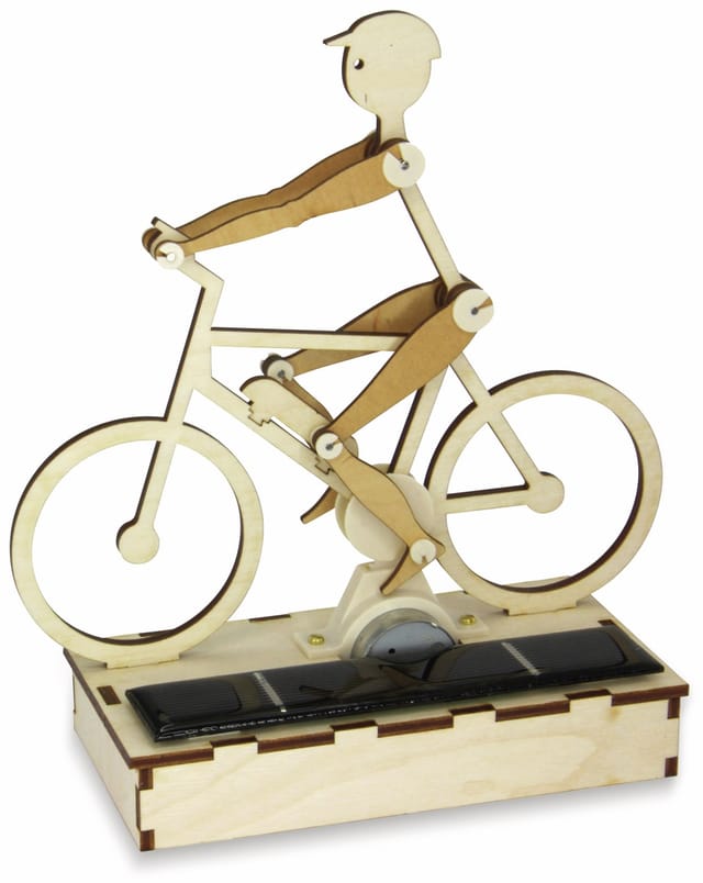 Sol Expert - sol-expert Bausatz, Solar Radler / E-Biker, Holzbausatz zum Selberbauen