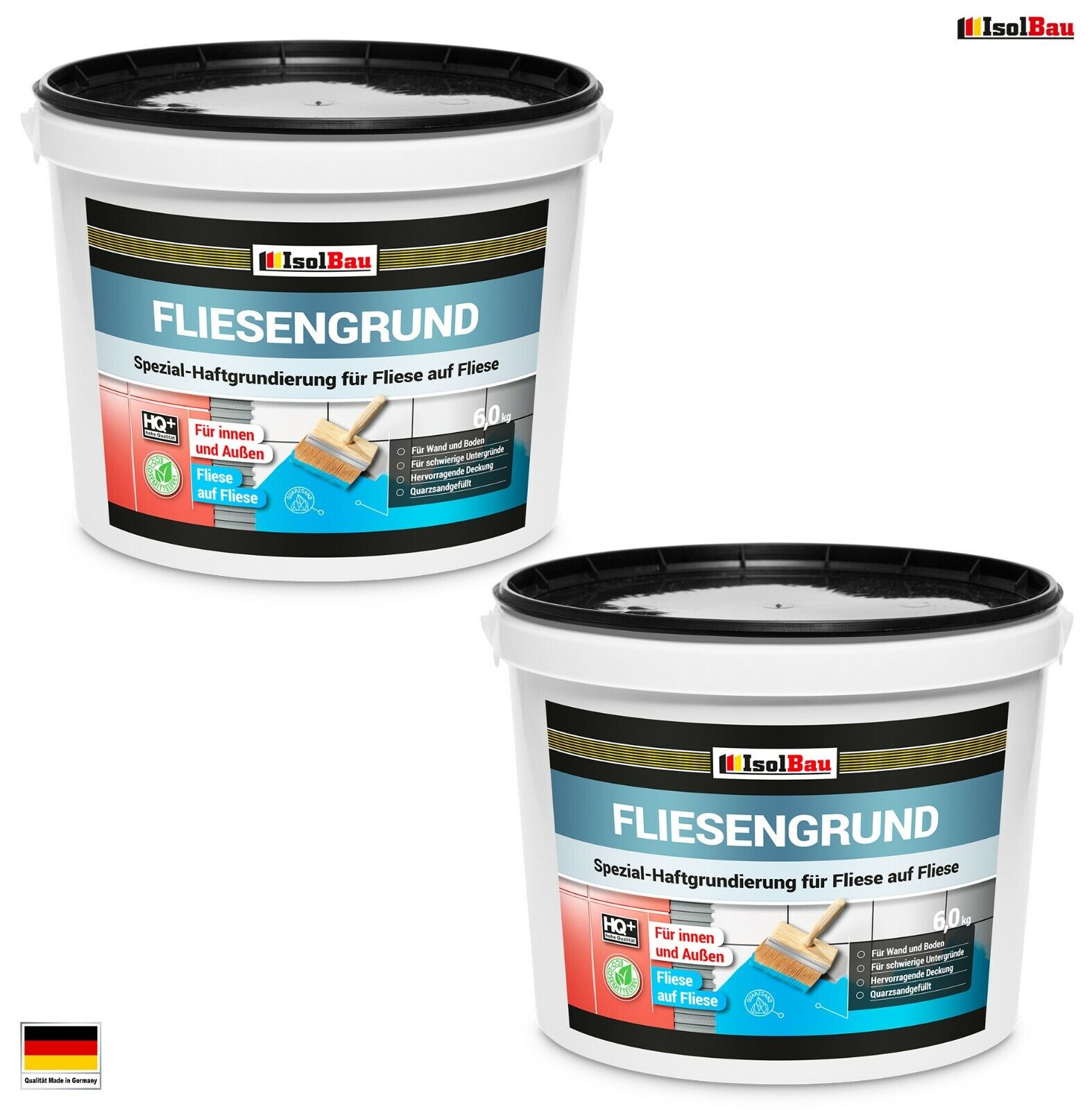 Fliesengrund 12 Kg Fliese Auf Fliese Haftgrund Quarzgrund Fliesengrundierung