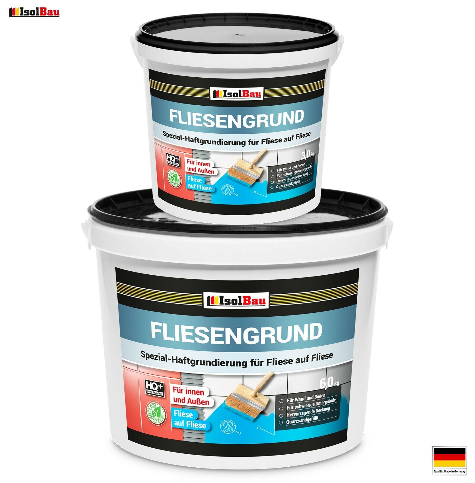 Fliesengrund 9 Kg Fliese Auf Fliese Haftgrund Quarzgrund Fliesengrundierung