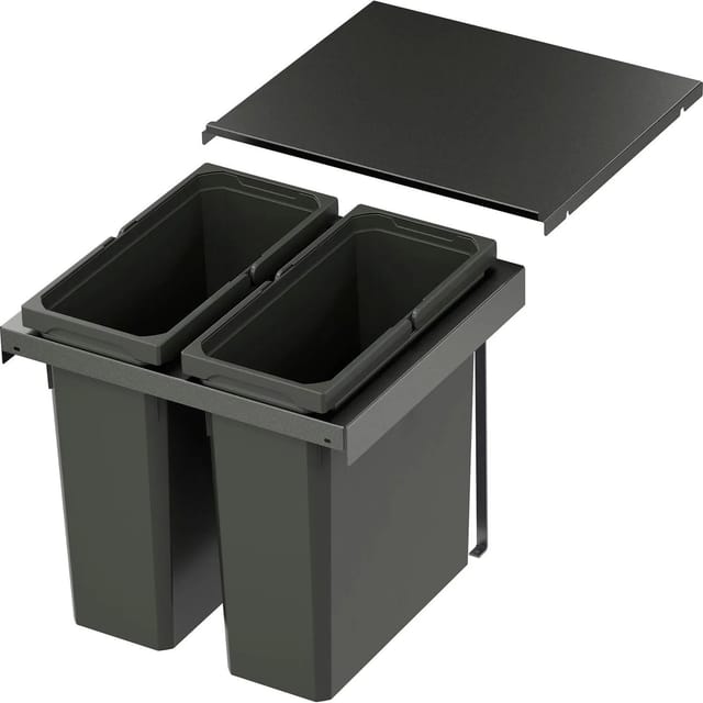 Vauth-sagel - vs envi Flex Pro Abfalltrennsystem kb 450 mm 2 x 21 Liter Lava
