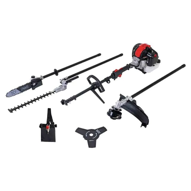 Scheppach - Benzin 4in1 Freischneider Rasenmaher 2-Takt Motor 52cc pmt520