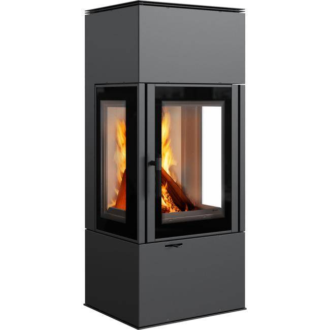 3-scheiben-kaminofen Kratki Thor 8 Kamin Ofen 8 Kw Holzofen Nein Nein