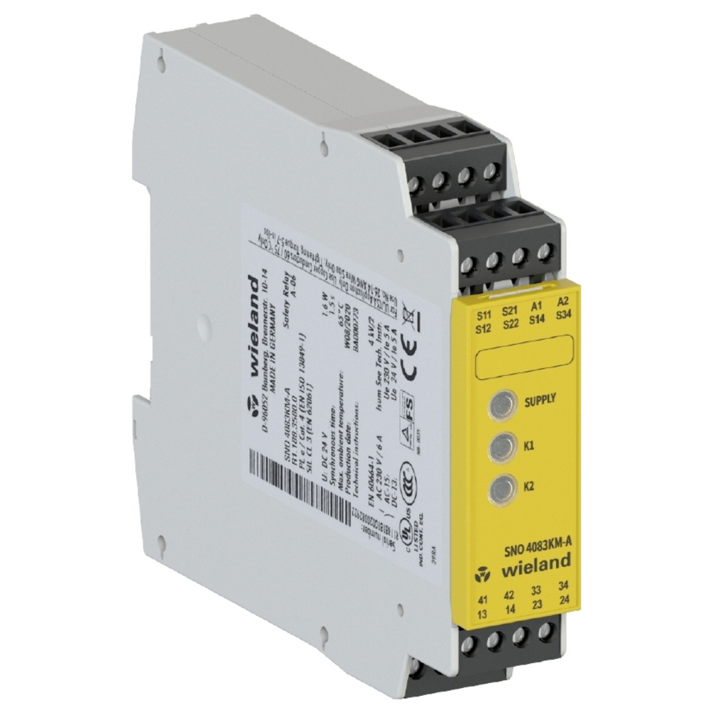 Wieland Electric Sno 4083km-a 0,5s Ac 115-230v R1.188.3840.0 Basisgerät