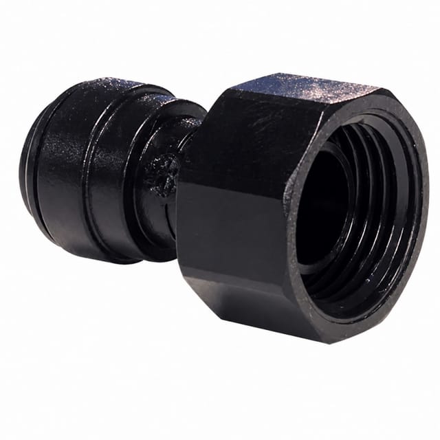John Guest Speedfit - John Guest Kupplung weiblich 20 x 27 ( 3/8' ), für 12 mm Schlauch, Acetal schwarz