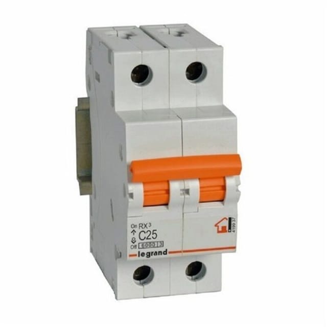 419937 Leistungsschaltergehäuse RX3 2P 6kA 25A - Legrand