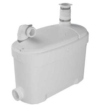 Setma - Schmutzwasserhebeanlage Aquasan 2 500 W/weiß Hebeanlagen & Zubehör