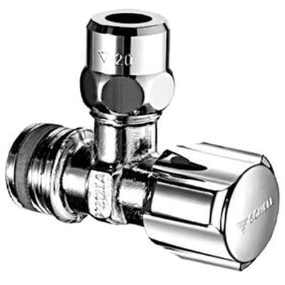Schell Comfort Eckventil 049120699 1/2, verchromt, mit asag