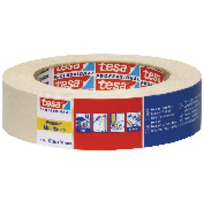 Tesa - premium 04306-00046-02 Kreppband krepp® Beige (l x b) 50 m x 50 mm 1 St.