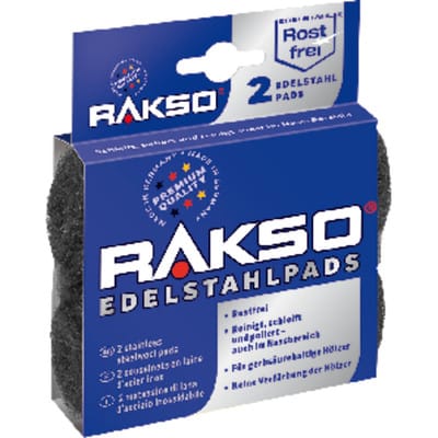 Rakso Edelstahlwolle-Schleifkissen extra fein SB