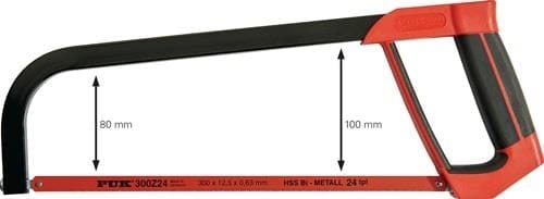 PUK Metallsägebogen Blattlänge 300 mm 24 Zähne / Zoll - B32100