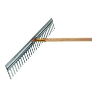 Alu-Rechen Arbeits-B.750mm Zinken-L.80mm 28 Zinken