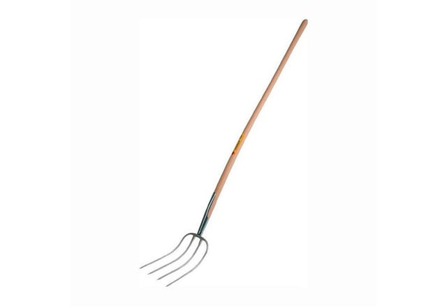 Freund Victoria - Dunggabel abt Standard Zinkenlänge 310 mm 4 Zinken geschmiedet, mit Stiel Gewicht 1500 g