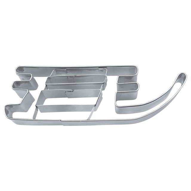 Städter Ausstecher Schlitten Edelstahl 10,5cm