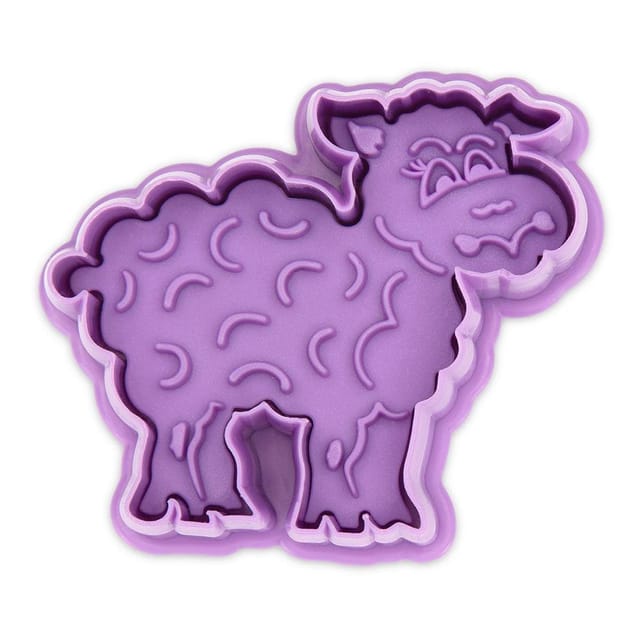 Städter Schaf 6,5 cm Lila / Violett