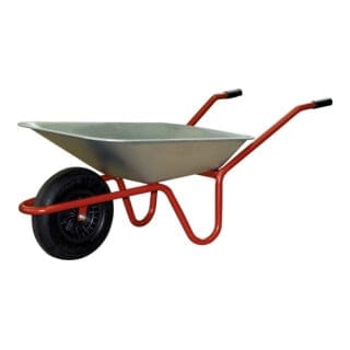 Schubkarre Garten 85 85l Luftrad Polypropylen-Felge m.Rollenlager - 112591 - Capito