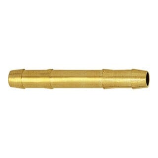 11301 Doppelschlauchtülle Messing lw 6 - EWO