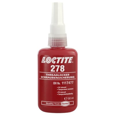 278 bo 50ML egfd 1117477 Schraubensicherung Festigkeit: hoch 50 ml - Loctite