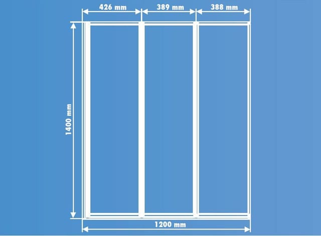 Primaster - TrendLine Badewannenfaltwand Easy 4 You Duschabtrennung Badewannenaufsatz