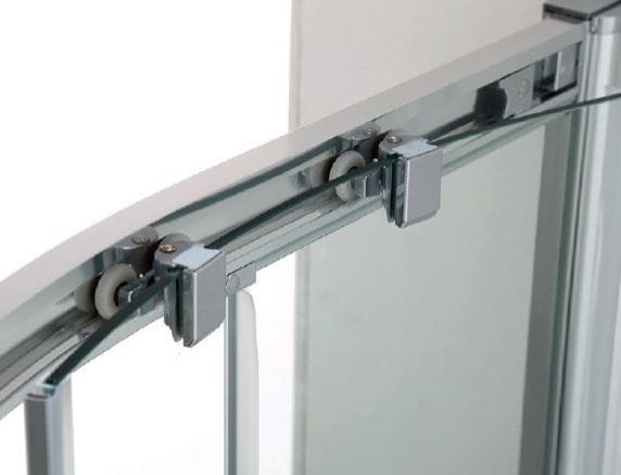 TrendLine Runddusche Easy 6 80 x 80 cm Duschkabine Viertelkreisdusche Eckdusche