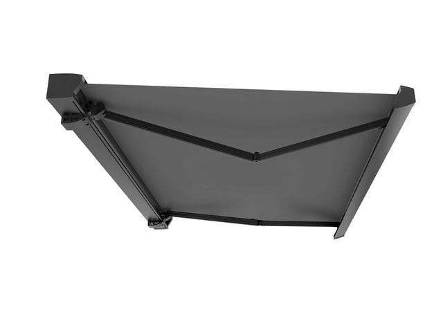 Kassetten-Markise elektrisch anthrazit 400 cm x 350 cm Markise - Primaster