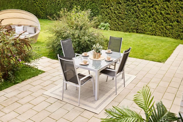 Trendline - Glastisch Manhatten 150 x 95 x 74 cm Tische