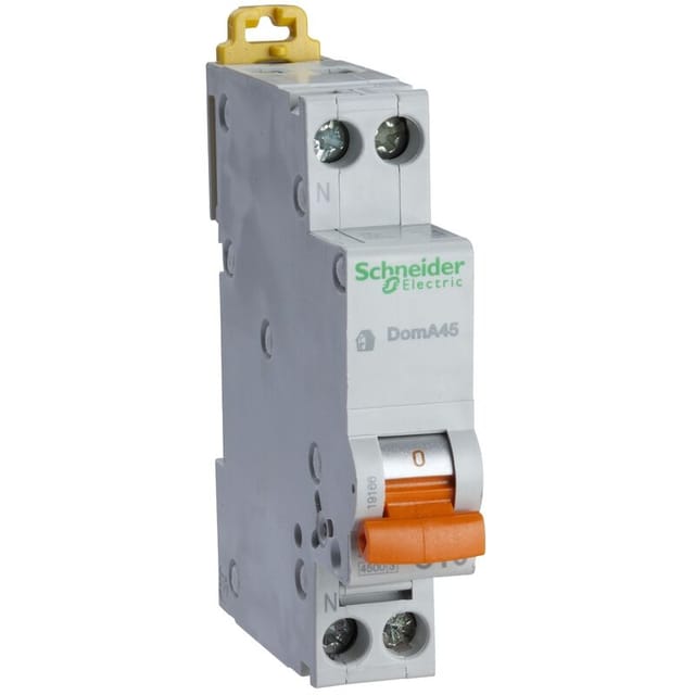 Schneider Electric - Thermisch-magnetischer Schutzschalter DomA45 1P+N c 10A 4500A