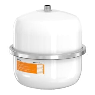 Flamco Flexcon Solar Ausdehnungsgefäß 12l, Betriebsdruck 2,5-8 bar, Weiß
