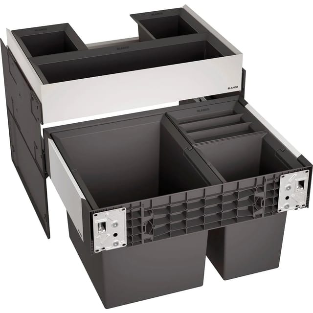 Select - Einbaumülleimer, geteilt, Volum 46 l 526210 - Blanco