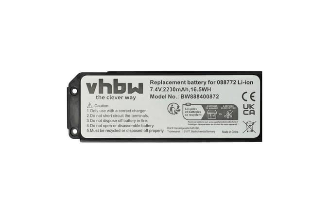 vhbw Akku kompatibel mit Bose Soundlink Mini 2 Lautsprecher Boxen Speaker - Inkl. Leiterplatte (2.230mAh, 7,4V, Li-Ion)