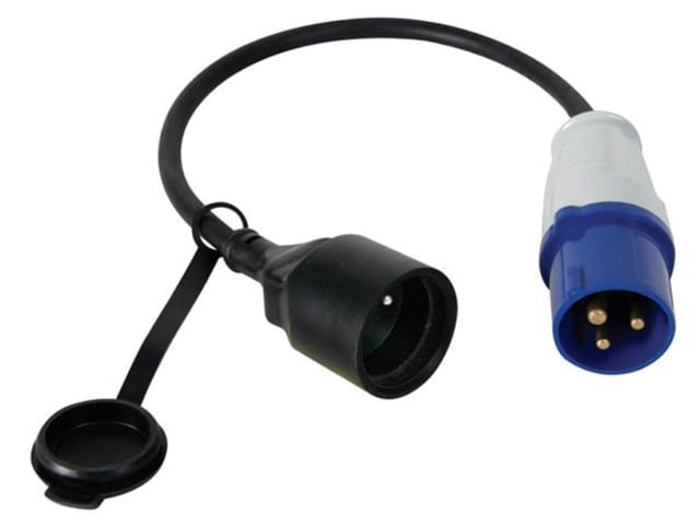 Perel - kabel - kupplung auf cee-stecker - stecker-typ e (französisches system) - H07RN-F 3G2.5 - 0.4 m