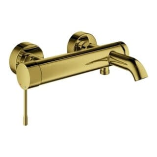 Grohe Essence 1-Loch-Einhand-Wannenbatterie Wandmontage, Cool Sunrise, Professional Edition
