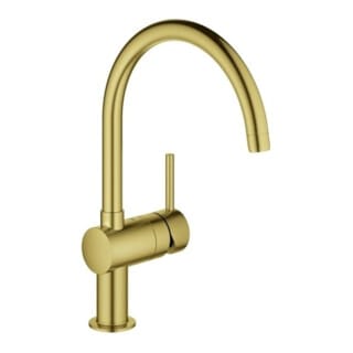 Minta Einhand-Spültischbatterie, C-Auslauf, 32917GN0 - Grohe