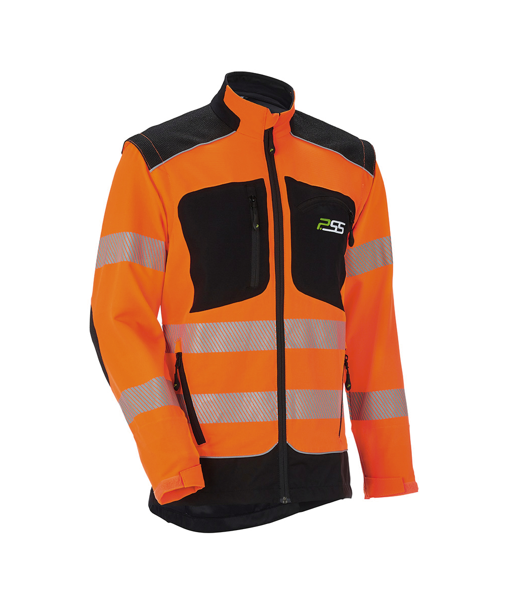 Pss - Funktionsjacke X-treme Vario Hivis Signalorange/schwarz Größe Xl