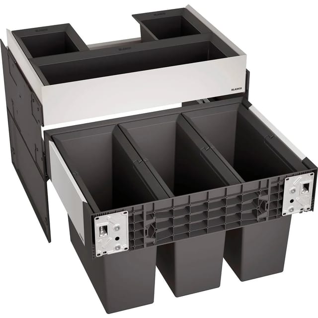 Blanco Select - Einbaumülleimer, geteilt, 45 L 526209
