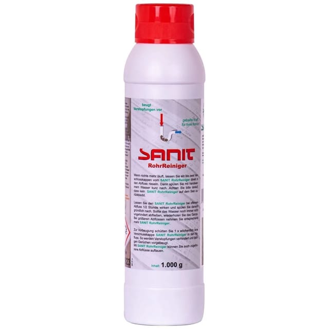 RohrReiniger 3061 1000 g, Flasche - Sanit