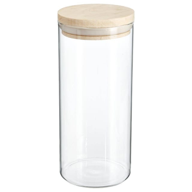 5five Simply Smart - Einmachglas glas holzdeckel hermet 1.3l - 5five