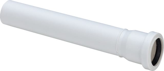 Viega - Abflussrohr 124786 dn 40x40x250mm, Kunststoff weiß, mit Dichtung