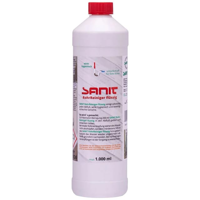 Rohrreiniger 1000ml flüssig 3063 - Sanit
