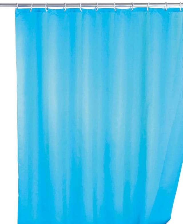 Duschvorhang 180x200, light blue antis. - Wenko